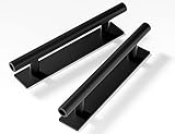 kwa heri 20 Pack Self-Stick Push Pull Helper Black