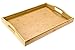 Serving Tray with Handles Nice Size Aprox 17.7 X 13 inch by Intriom Bamboo Collection