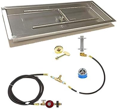 Amazon Com Easyfirepits Deluxe Propane Gas Fire Pit Linear Burner