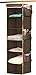 Simple Houseware 6 Shelf Hanging Closet Organizer, Brown