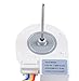 Wadoy WR60X10185 Evaporator Fan Motor Compatible with GE Refrigerator/Freezer Replaces WR23X10353 WR23X10355 WR23X10364