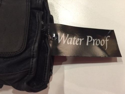 Motorcycle Men's Ultra Long Leather Guantlet Leather Gloves Lined Big size 5XL (5XL Regular)