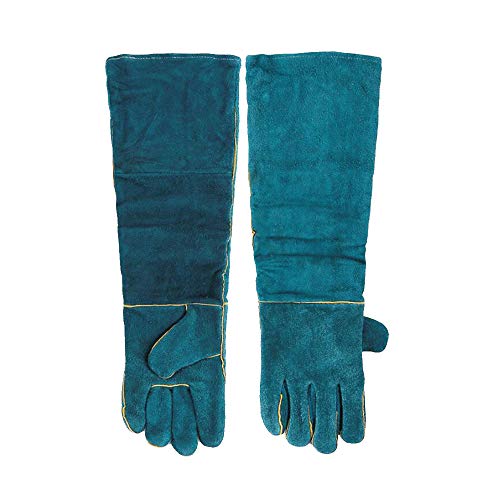 Pet Handling Gloves 1 Pair Animal Handling Gloves Bite Proof Durable Bite Resistant Gloves Scratch Bite Resistant Protective Safety Gloves For Bathing Grooming Handling Cats Dogs Reptile