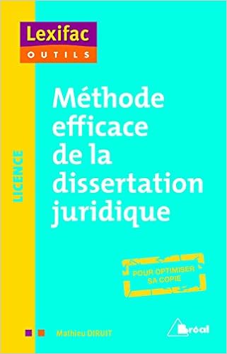 Comment ecrire une dissertation juridique telephone