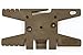 Spool Tool (Coyote) – The Ultimate Paracord Tool for Your Bug Out Bag, Survival Kit or Paracord Crafts. Holds up to 100' of Paracord