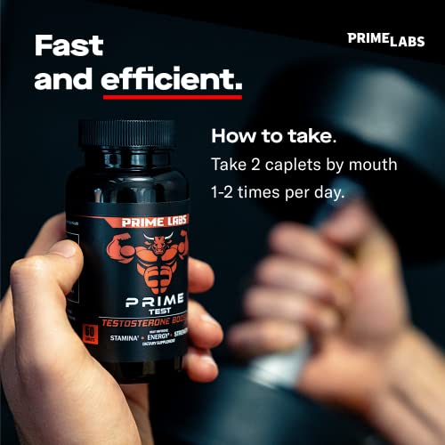 Prime Labs Men's Testosterone Booster Stamina, Endurance