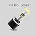 morefulls Extremely Bright 360°Beam Angle 880 LED Fog Lights Bulb Lamp 6000k White with Projector, 890 892 893 Fog Lights or DRL LED Bulb(Set of
