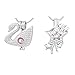 Cherri Wave 10 Pieces White Gold Plated Pearl Bead Cages Pendants for Jewelry Making/Essential Oil Scent Diffuser Locket Pendants (003)