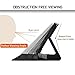 Lenovo Yoga tab 3 10 case, KuGi Multi-Angle Stand Slim-Book PU Leather Cover Case with Hand Strap&Card Holder for Lenovo Yoga tablet 3 10 tablet. (Black)