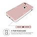 MCUK iPhone 7 Plus Case, 3 in 1 Hybrid Best Impact Defender Cover Silicone Rubber Skin Hard Combo Bumper with Scratch-Resistant Case for Apple iPhone 7 Plus (2016) (Rose Gold+Rose Gold)