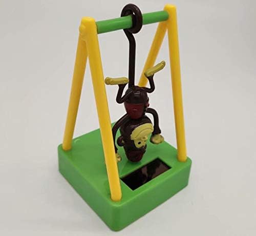 Plastic Solar-Powered Swinging Monkey Decoration (Style-Hang Upside Down)