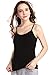 Vislivin Women's Basic Solid Camisole Adjustable Spaghetti Strap Tank Top