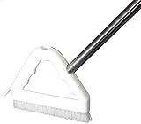 Back and Knee Saving Heavy Duty Grout and Tile Brush with Adjustable Handle.