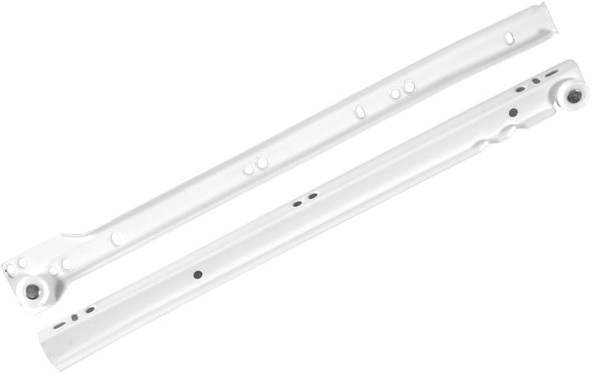 REJS Metal Roller Drawer Slides 450mm Single-Extension Kit 4pc