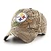 OTS NFL Pittsburgh Steelers Men's All-Star Adjustable Hat, Hickory Realtree, One Size