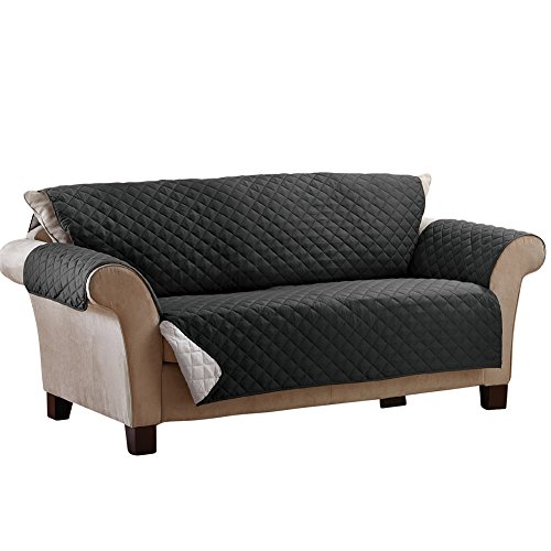 Reversible Quilted Furniture Protector Cover Black Gray Sofa Buy Online In Cayman Islands Collections Etc Products In Cayman Islands See Prices Reviews And Free Delivery Over Ci 60 Desertcart
