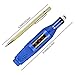 Electric Micro Engraver Pen Mini DIY Vibro Engraving Tool Kit for Metal Glass Ceramic Plastic Wood Jewelry with Scriber Etcher 30 Bits,6 Polishing Head and 16 Stencils and 1 Scriber Pen