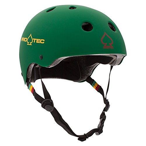 Pro-Tec Classic Cert, Matte Rasta Green, S