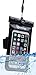 Universal Bastex Dry Bag Waterproof Phone Case Pouch Black Clear Transparent Window Sealed Heavy Duty Silicone Protection with Built in Compass for Samsung iPhone HTC LG iPhone 7 Multi-Media Devices