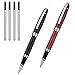 TEPENAR Ballpoint Pen Set With Gift Box and 2 Extra Black Ink refills-Luxury Elegant Fancy Nice Gift Pen Set for Office Signature Executive Business