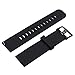 Smartwatch Replacement Band Strap for G Watch W100 W110 Urbane W150, Gear 2 R380 Gear 2 Neo R381 Gear 2 Live R382-22mm Width Anti-slip Waterproof Silicone