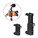 Ztylus Mini Smartphone Rig, Phone Tripod Mount with Cold Shoe, Cell Phone Clamp Holder, Compatible with iPhone 11 12 Pro Max, Samsung Phone Adapter Clamp, Video Rig Live Streaming