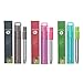 Metal Reusable Collapsible Straws with Silicone Tip, Telescopic Portable Stainless Steel Reusable Straws with Case & Cleaning Brush, Keychain Drinking Straw for Travel, School, Picnic 3 Pack