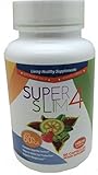 SuperSlim4 Natural Appetite Suppressant and Weight Loss Supplement, 100% of the purest form of Garcinia Cambogia, Forskolin, Green Coffee Bean and Raspberry Ketone 1400mg