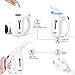 WXY Handheld Steamer for Clothes, Compact Fabric and Clothing Wrinkle Remover/Sterilize Steam Iron, Fast Heat-up Power 700W, 180ml Big Capacity Garment Steamer for Home and Travel