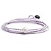 Lokai Lilac Triple Wrap Bracelet - Size Large