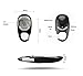 PINGKO 3D Carabiner Walking Pedometer Best Activity Fitness Tracker-Black