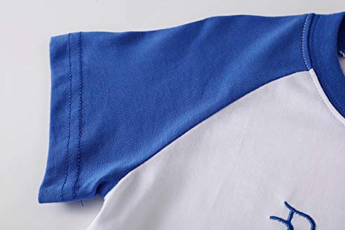 BIBNice Toddler Boys Outfits Summer Clothes Set Playwear Tractor Size 7 - Thumbnail 5