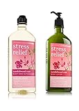 Bath & Body Works Body Wash and Body Lotion Set - SANDALWOOD ROSE