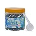 FansArriche Ocean Water Beads for Kids Tactile Sensory Experience, 12 Oz Blue Growing Beads with Counting Spoon