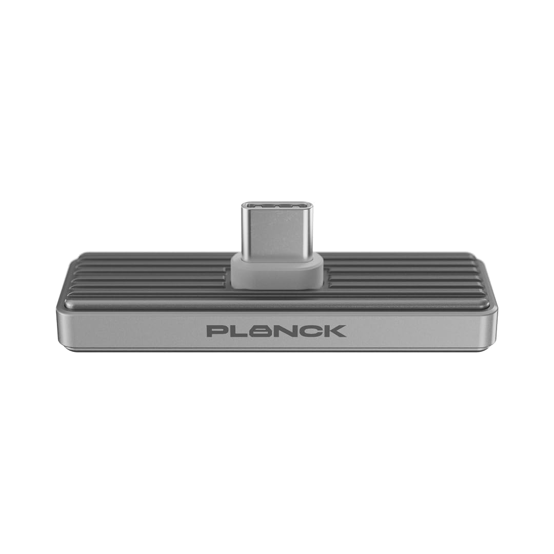 Photo 1 of planck SSD, Portable External SSD, Phone-First Pocket Drive for iPhone 15/16/17, Android, Mac/Windows, Cameras & PS5, 4K Apple ProRes Direct-Record, Gimbal-Ready, Shockproof, USB-C up to 1050 MB/s