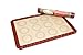 MEKBOK Non-Stick Silicone Baking Mat, Premium Food Safe - Pack of 2, for Cookie Oven Reusable Mat