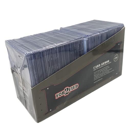 Rigid Top Loaders and Penny Sleeves 100ct (35pt) For2fied Card Armor