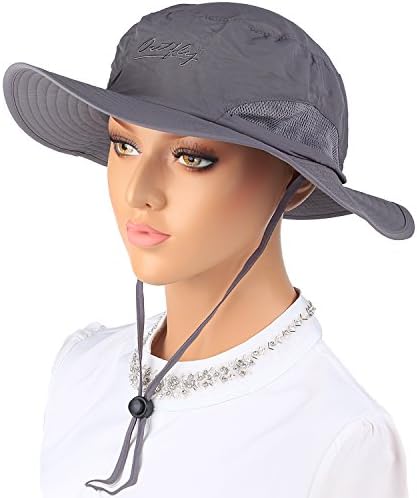 Mazo Quick-Dry Wide Brim Beach Cap Summer Camping Hiking Hunting Fishing Cap