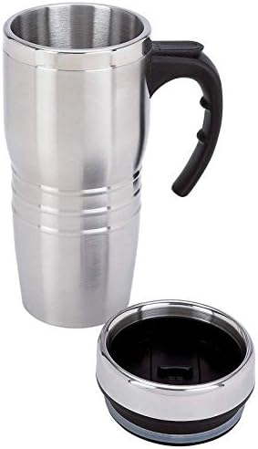Mercedes Benz 16 oz. Double Wall Stainless Steel &amp; Wood Grain Tumbler New
