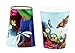 Disposable Dinnerware Set - Serves 24 - Bugs Party Supplies, Includes Plastic Knives, Spoons, Forks, Paper Plates, Napkins, Cups