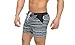 Taddlee Men's Swimwear Swimsuits Long Basic Swim Surf Board Boxer Trunks, Black, Medium