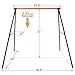 LEMY Large Heavy Duty All-Steel Swing Frame 70.9 Inch Height 86.6 Inch Length 220 LBS Weight Capacity Metal A-Frame Swing Stand