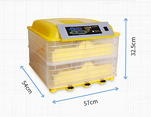 FHISD Inkubatoren zum Ausbrüten von 96 Eiern Doppelstromversorgung Brutmaschine Automatische Temperaturregelung… – Bild 3