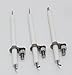 Grilling Corner Ceramic Electrode (3-Pack) for Backyard BY12-084-029-98, BY13-101-001-11, Perfect Flame 241317, 241318, 2518SL-LPG