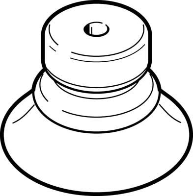 Festo 191061 Suction Cup, Model ESV-40-BU