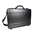 World Traveler European-Style Gun Metal Aluminum Laptop Attache Case, Silver, One Size