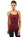 PattyBoutik Women's Halter Drape Front Twinset Top