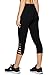 RBX Active Women's Workout Cotton Workout Leggings X-Strap Black Jewel M