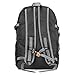 UNCLEGEAR Lightweight Hiking Backpack, Packable Travel Daypack Foldable Nylon Casual Rucksack for Sport School Camping Outdoor 30L Black Backpacks for Men Women