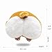 Corgi Dog Butt Flocky Zipper Cute Mini Coin Purse Cartoon Funny Lovely Wallet for Kids Girls Women Gift